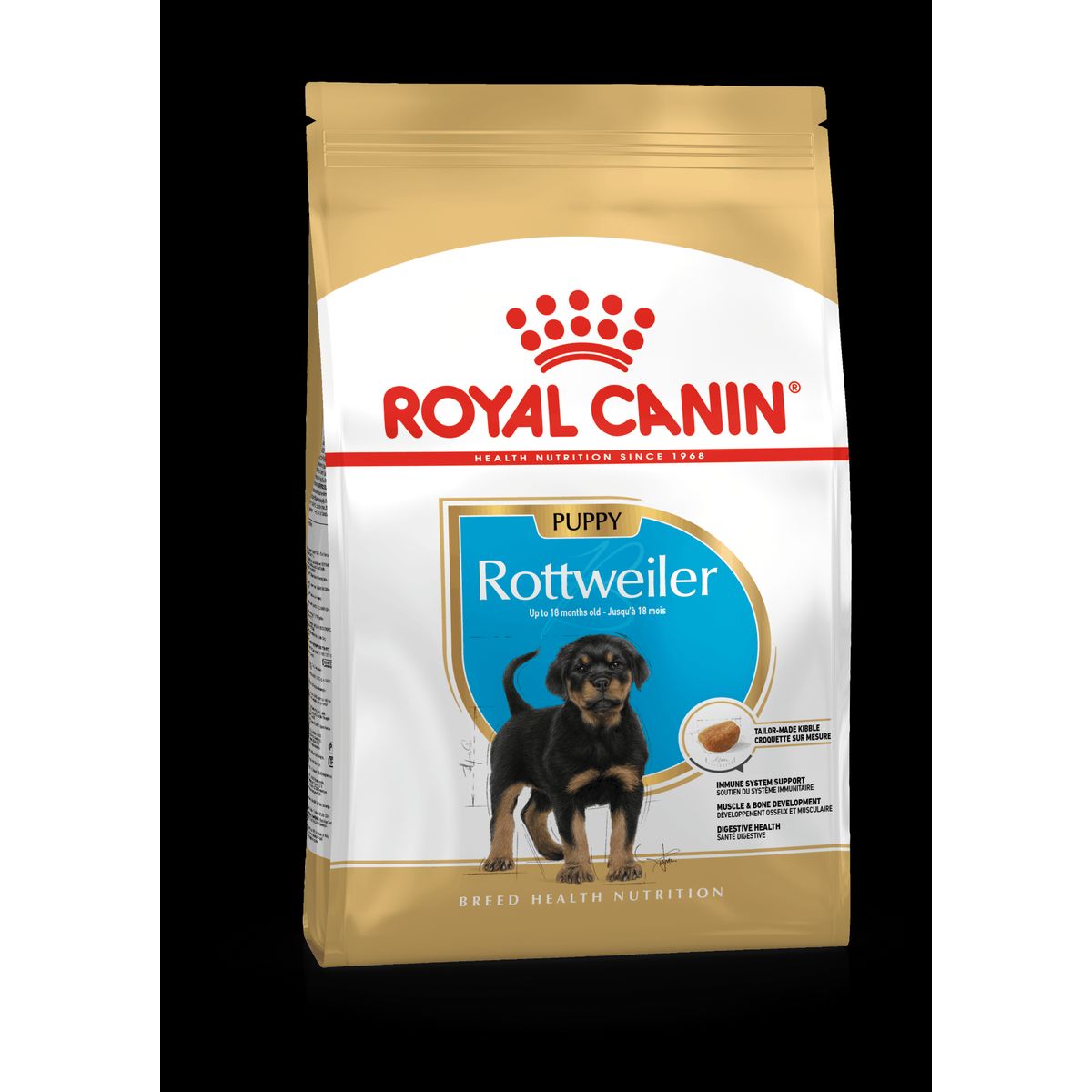 Royal Canin Rottweiler Puppy - op til 18 måneder (12kg)