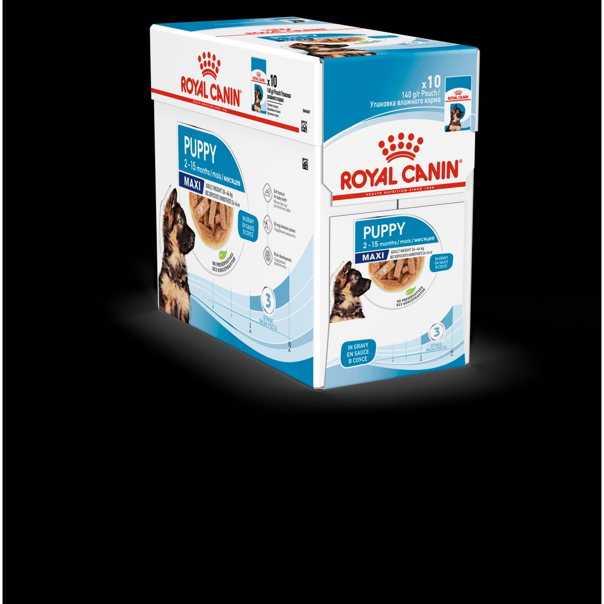 Royal Canin vådfoder Maxi Puppy 10x140g