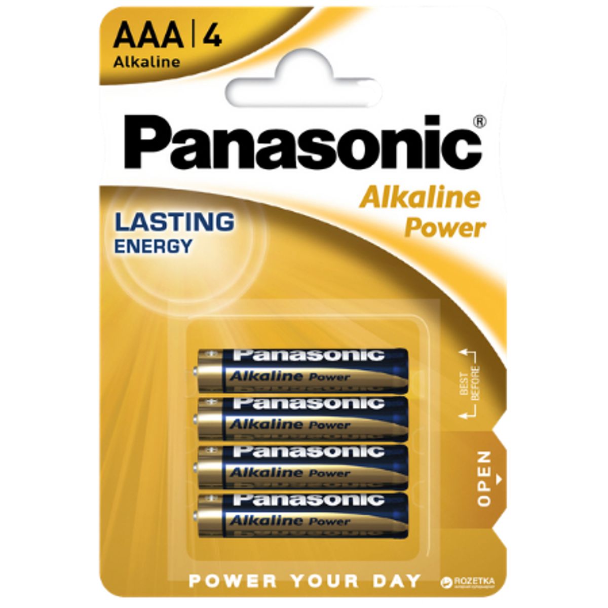 Panasonic AAA Alkaline 4-pak