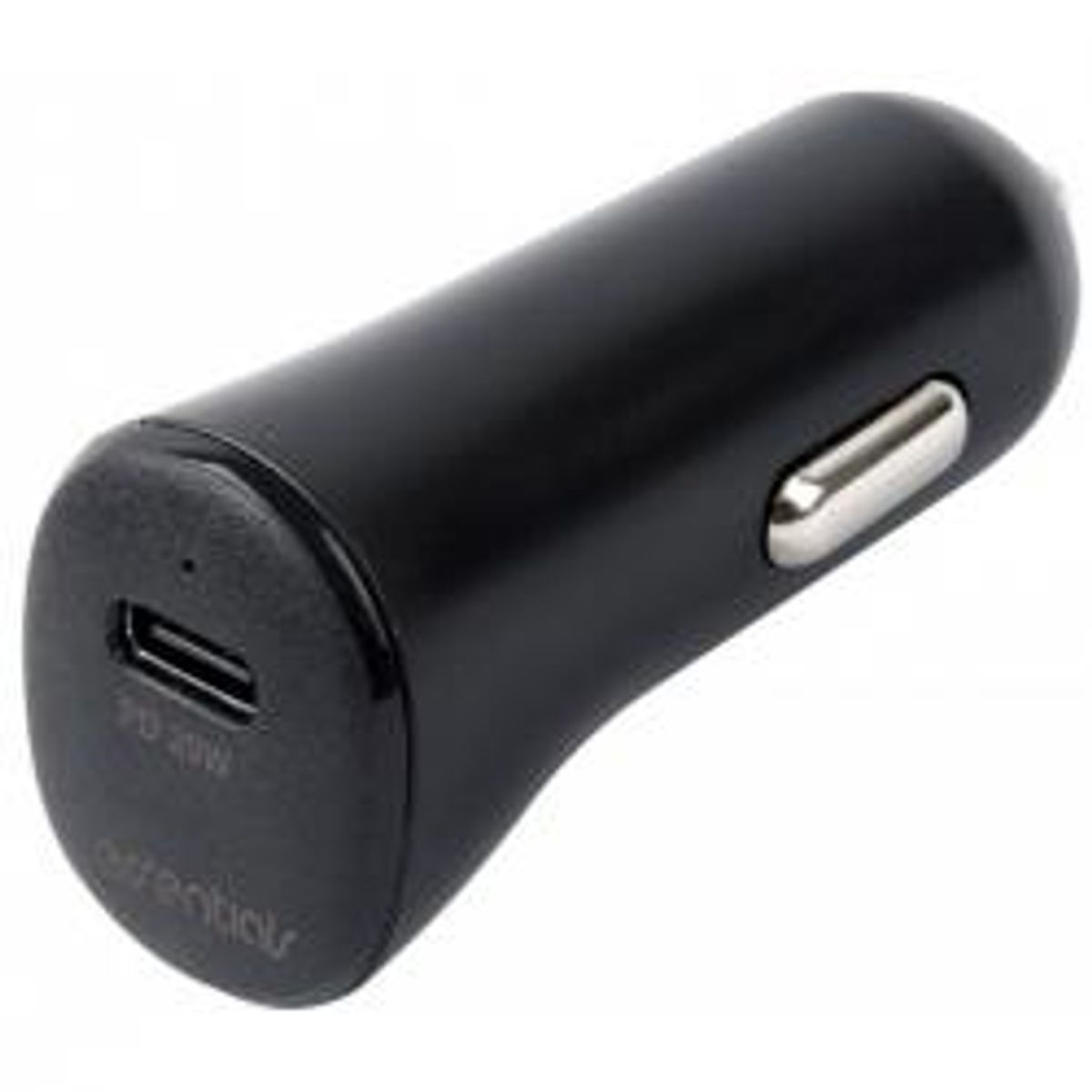 Essentials Car Charger 20w, 1x Usb-c Pd 20w, Black - Billader