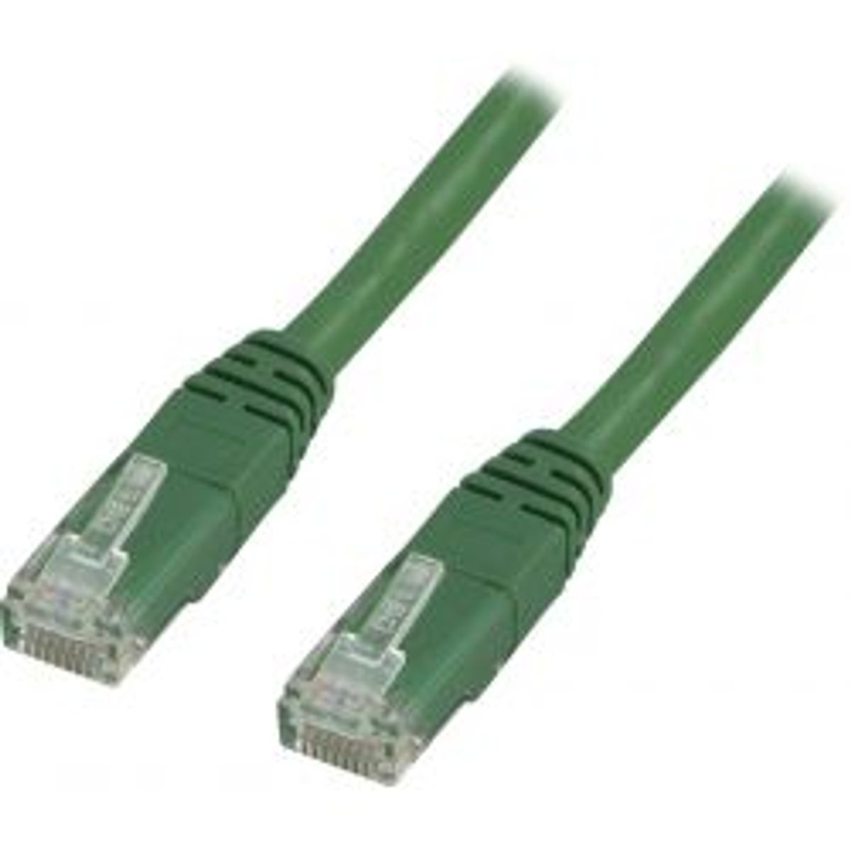 Deltaco U/utp Cat5e Patch Cable 0.5m, Green - Ledning