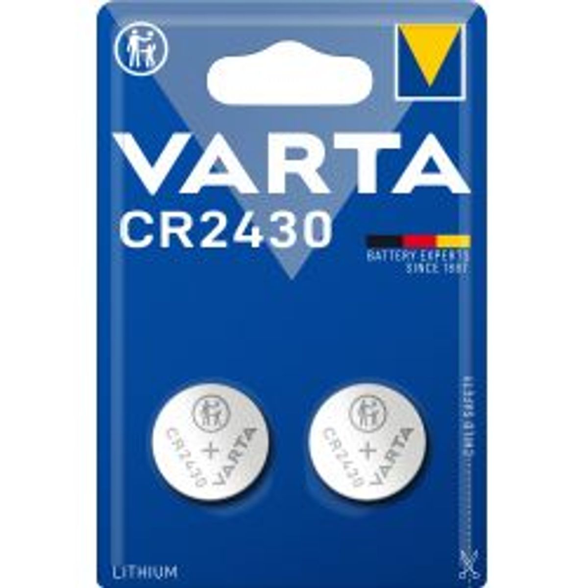 Varta Cr2430 Lithium Coin 2 Pack (b) - Batteri