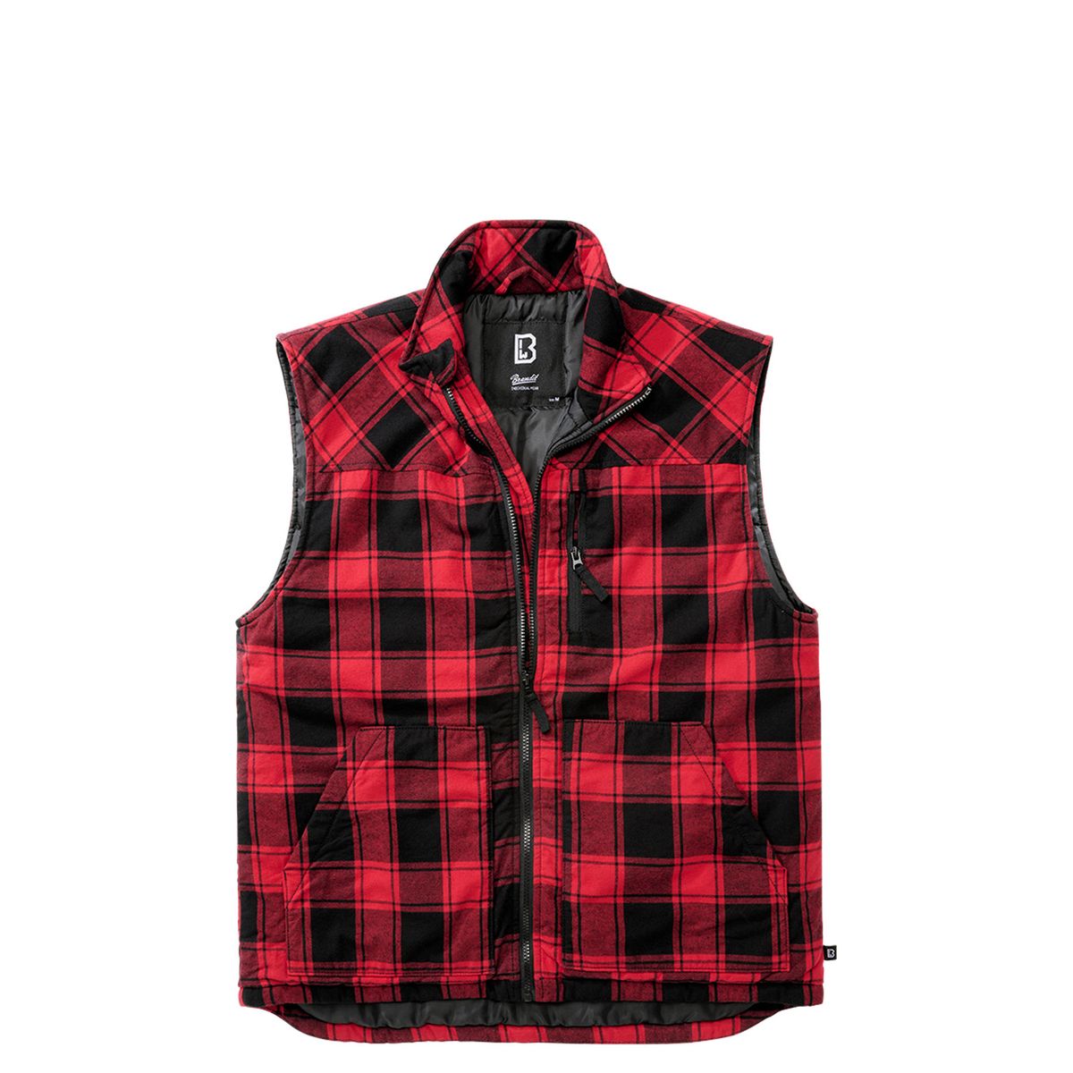 Brandit Lumber Vest Rød / Sort