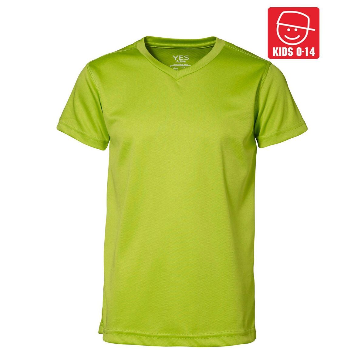 ID YES Svedtransporterende T-Shirt Dame Lime