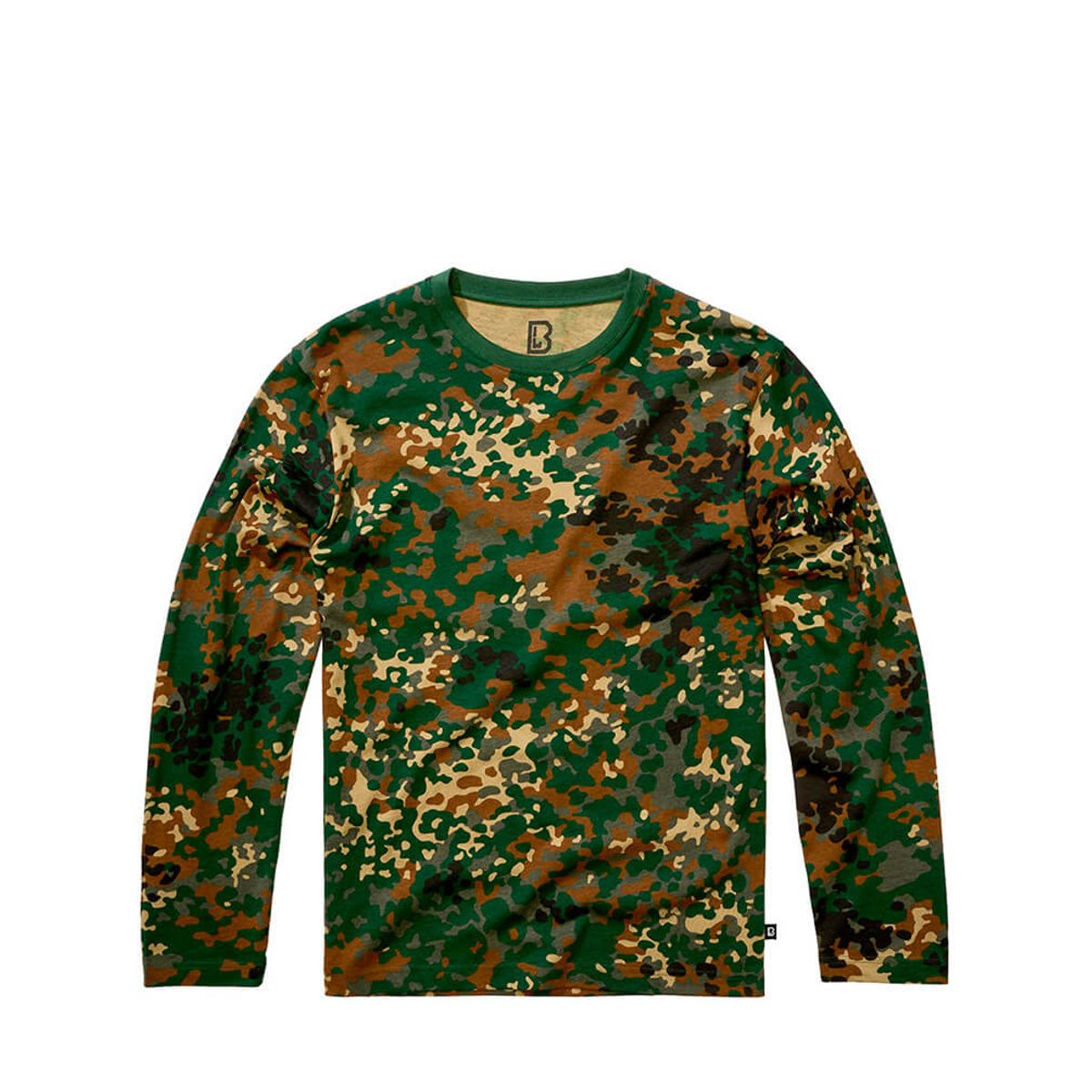 Brandit Premium Langærmet T-Shirt Flecktarn S