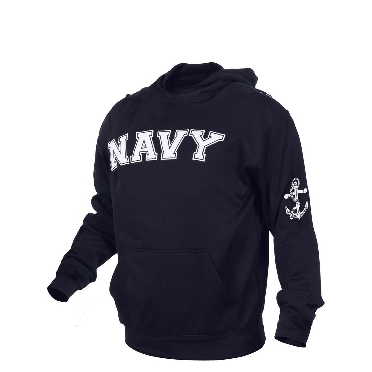 Rothco Militær Hoodie m. brodering Navy