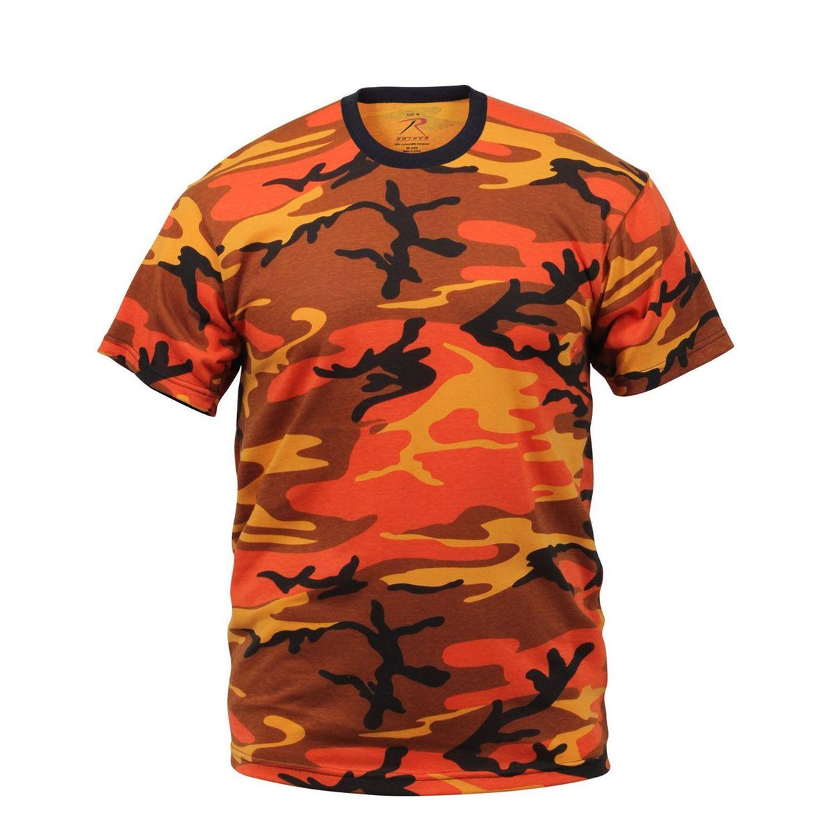 Rothco Regular Fit T-Shirt Orange Camo