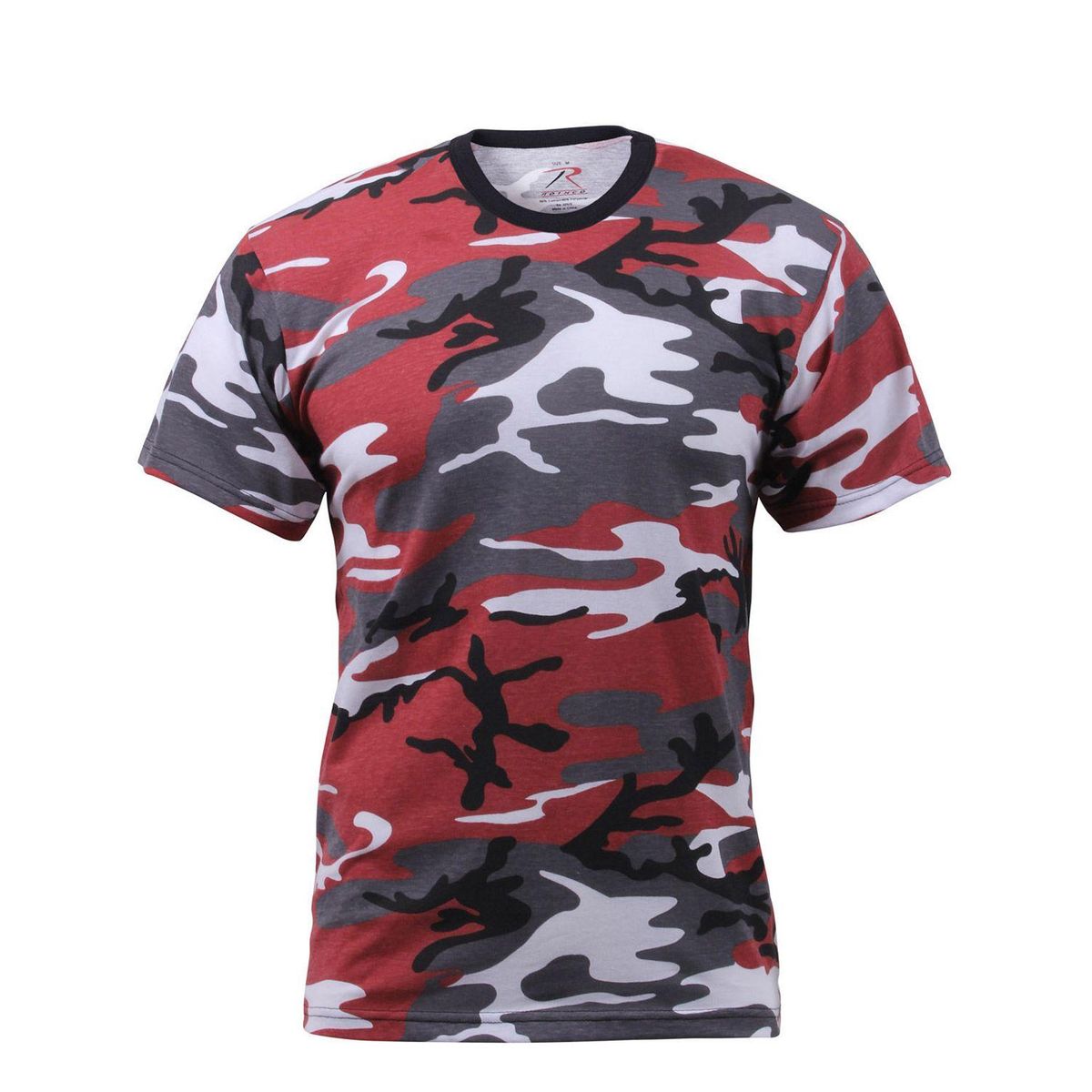 Rothco Regular Fit T-Shirt Rød camouflage