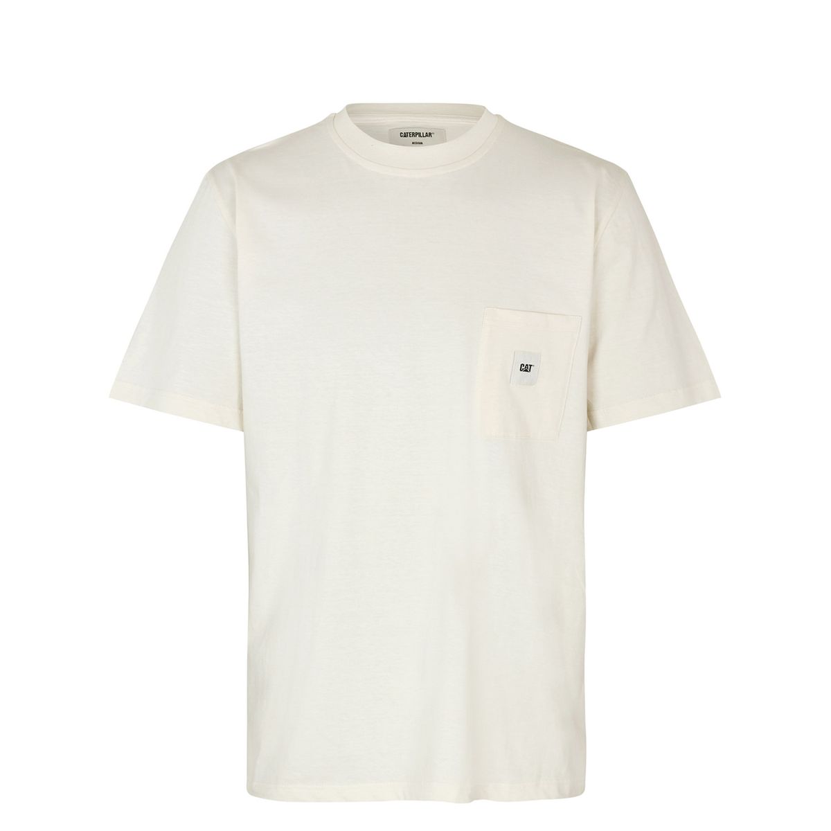 Caterpillar Basic Pocket T-Shirt Off Hvid