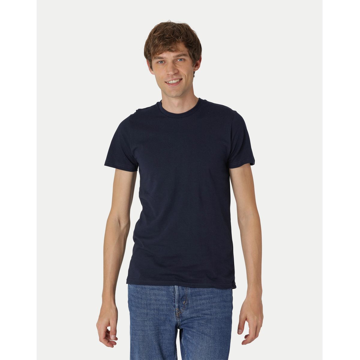 Neutral Fitted T-Shirt Navy