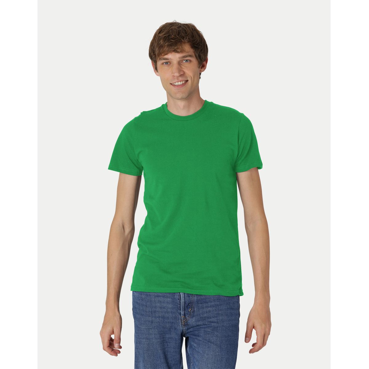 Neutral Organic - Mens Fitted T-shirt Green