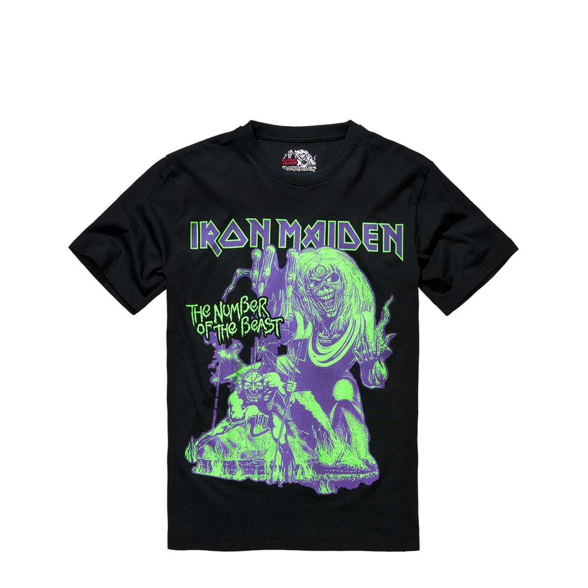 Brandit Iron Maiden T-Shirt Number of the Beast Sort