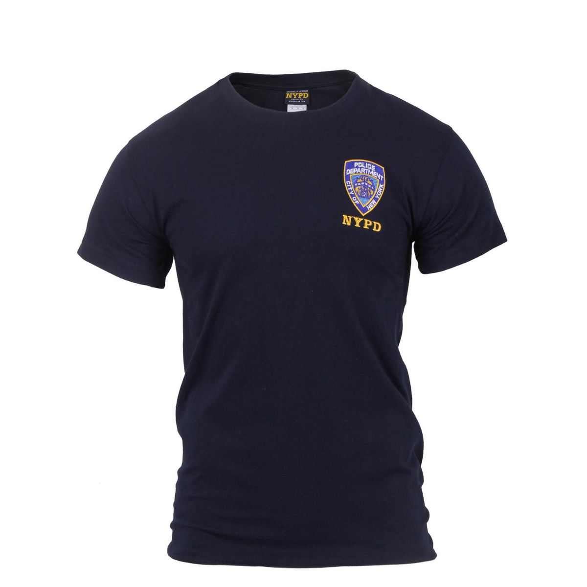 Rothco T-Shirt m. NYPD-tryk Navy