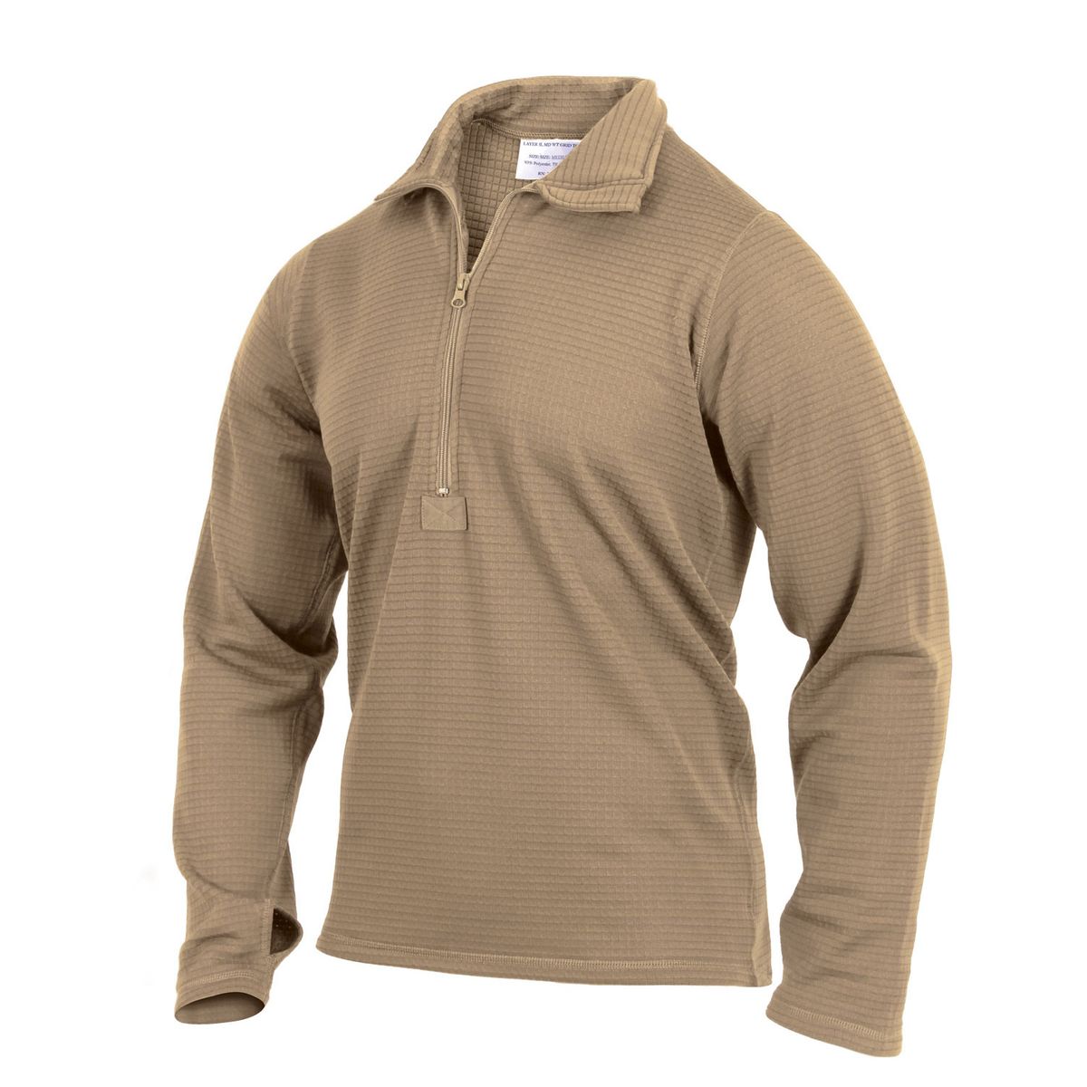 Rothco ECWCS level 2 Mellemlag Fleece Trøje Sand