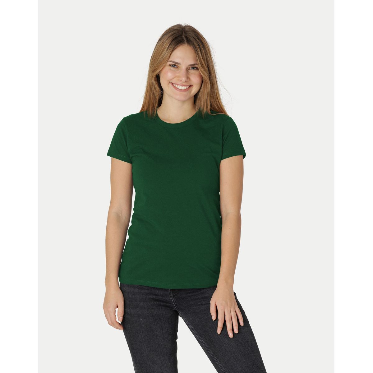 Neutral Organic - Ladies Fitted T-shirt Bottle Green