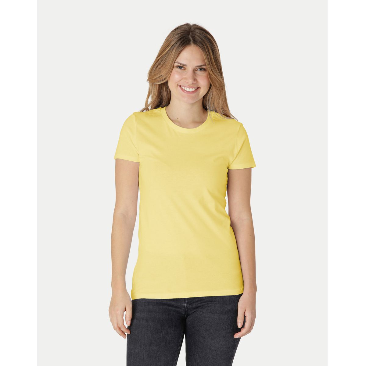 Neutral Dame Fitted T-Shirt Safety Gul