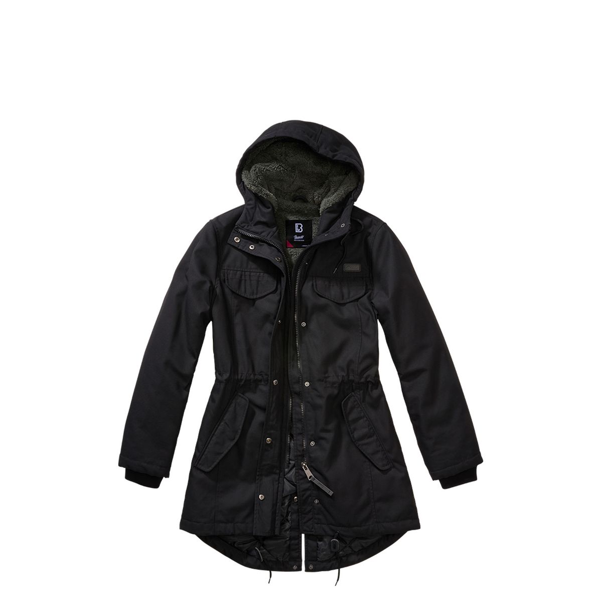 Brandit Dame Marsh Lake Parka Jakke Sort