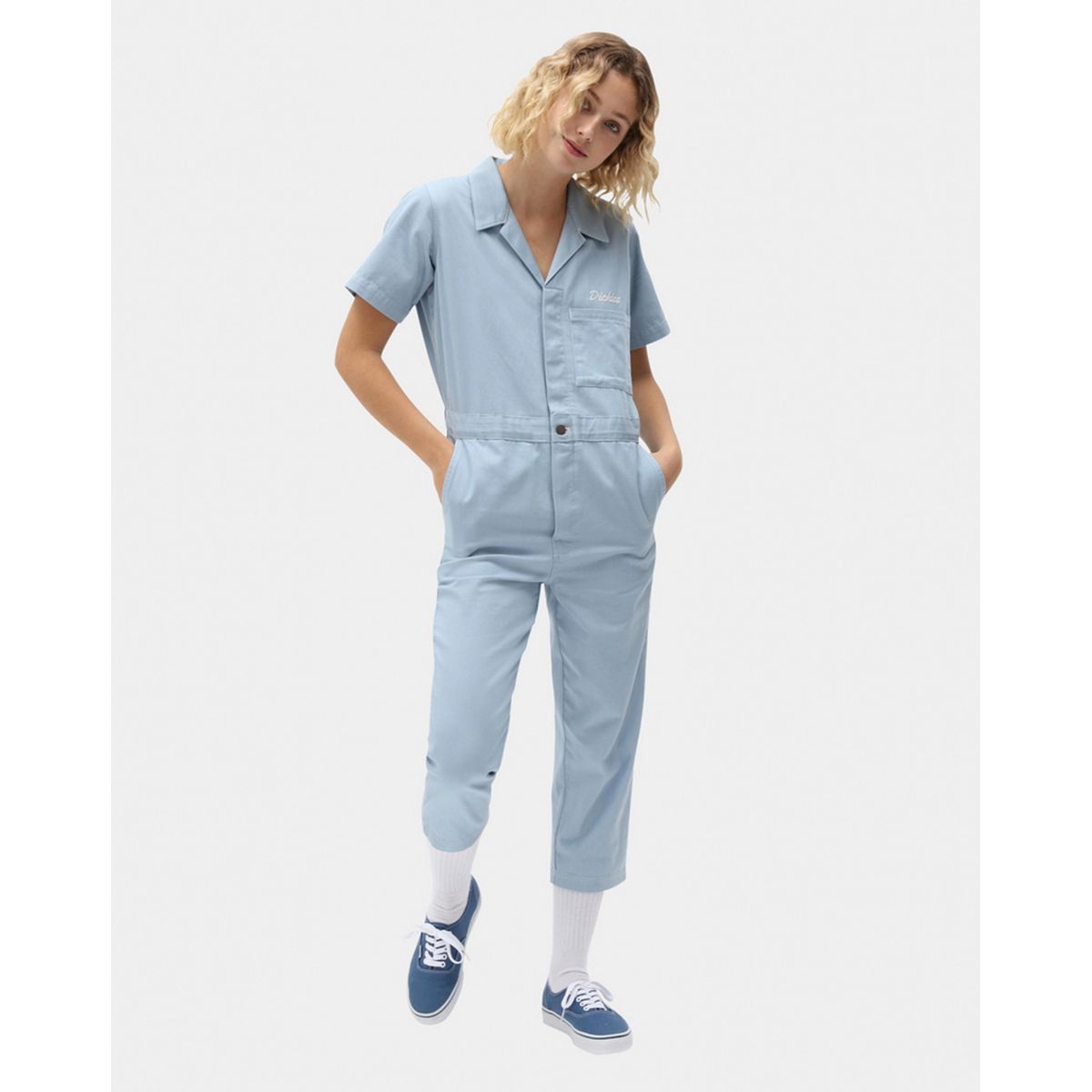 Dickies Wolverton Coverall Fog Blue