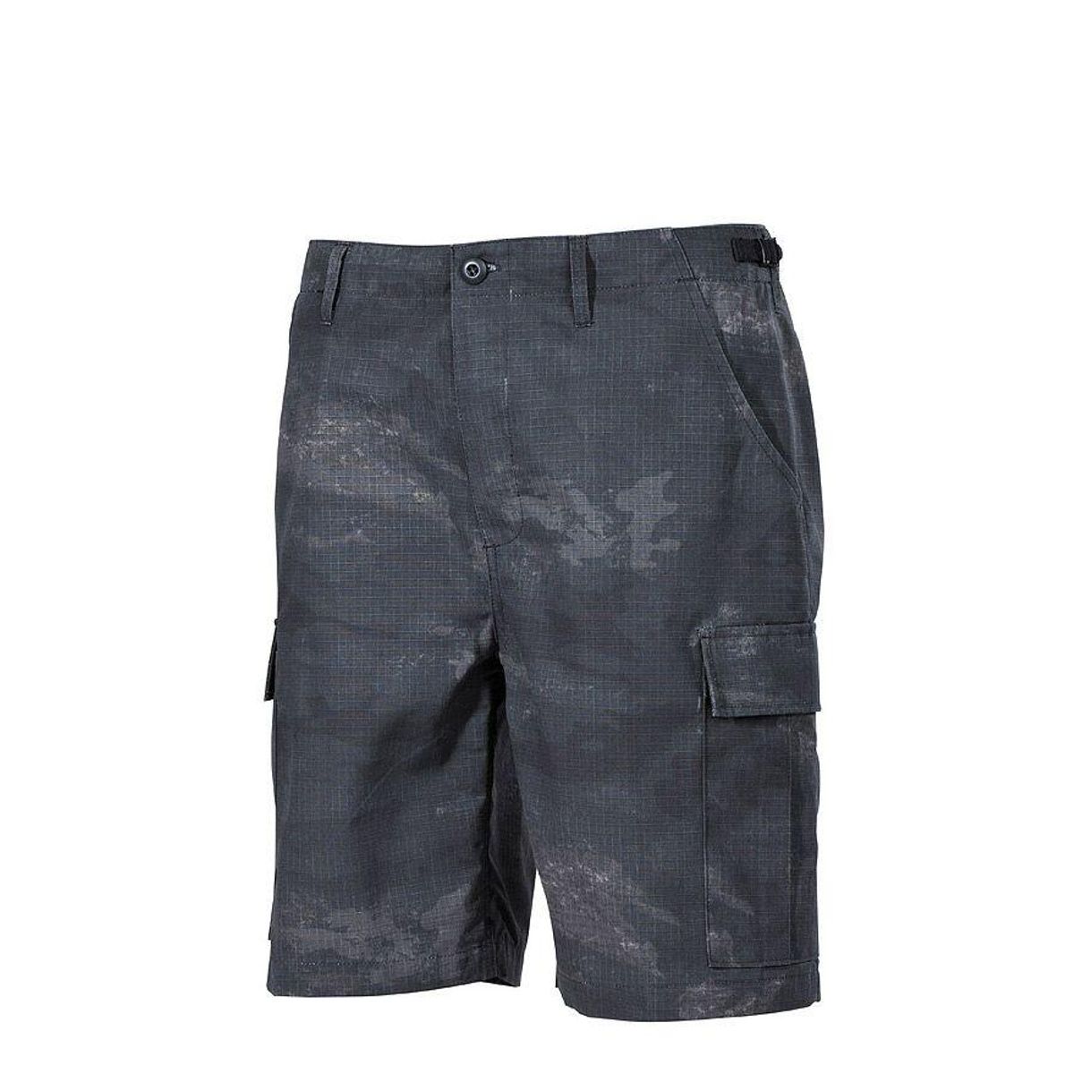 MFH US BDU Ripstop Shorts Ripstop HDT-camo Mørk Grå