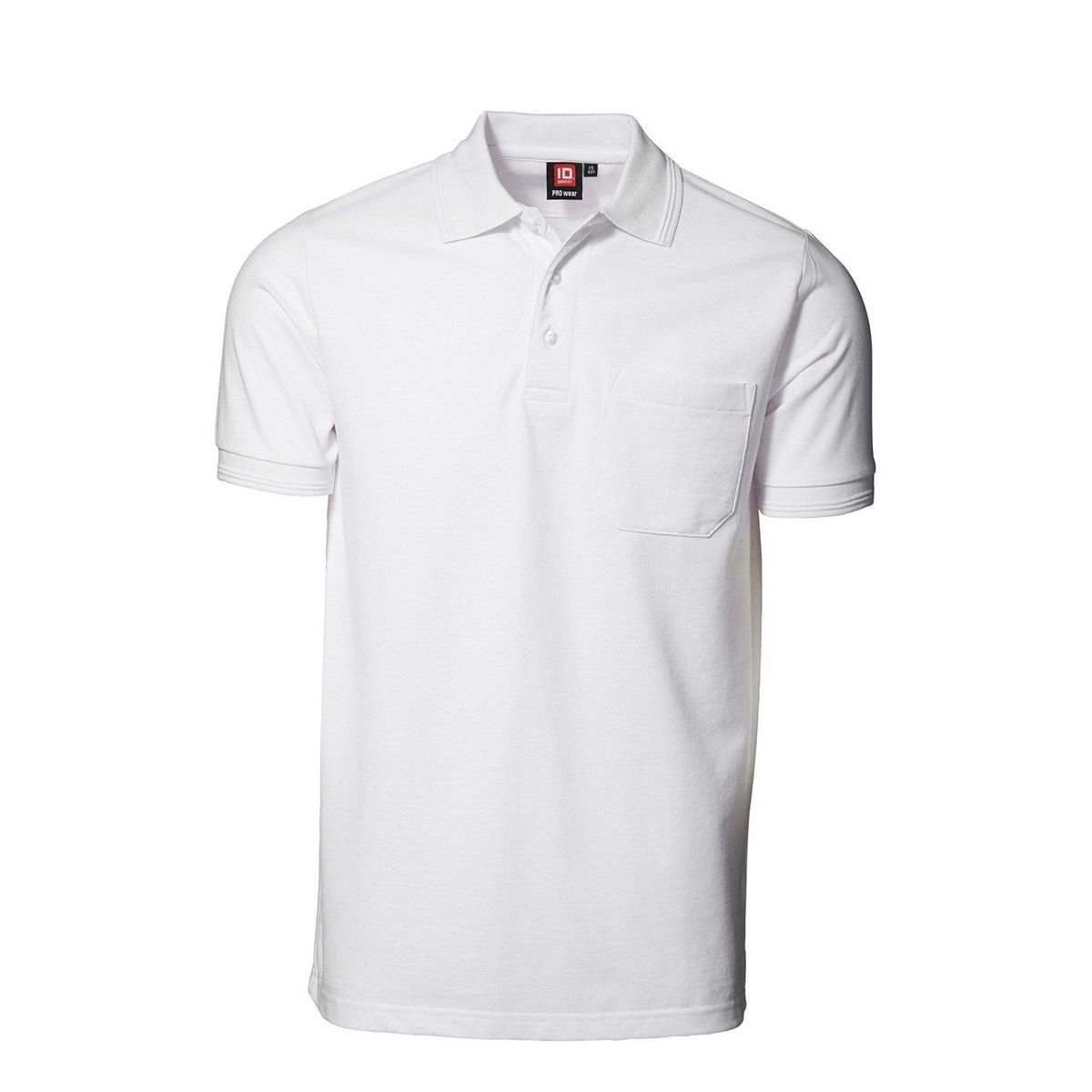 ID PRO Wear Polo Trøje m. Lomme Hvid