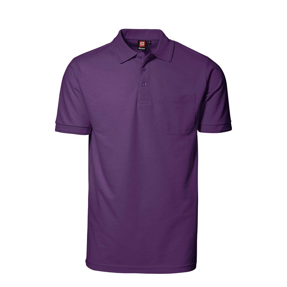 ID PRO Wear Polo Trøje m. Lomme Lilla