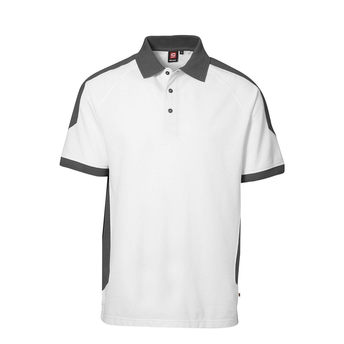 ID PRO wear polo, contrast Hvid