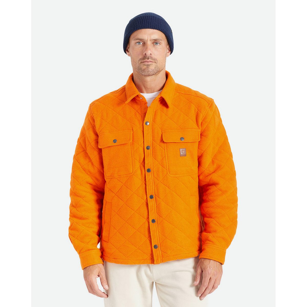 Brixton Cass Vatteret Fleece Jakke Orange