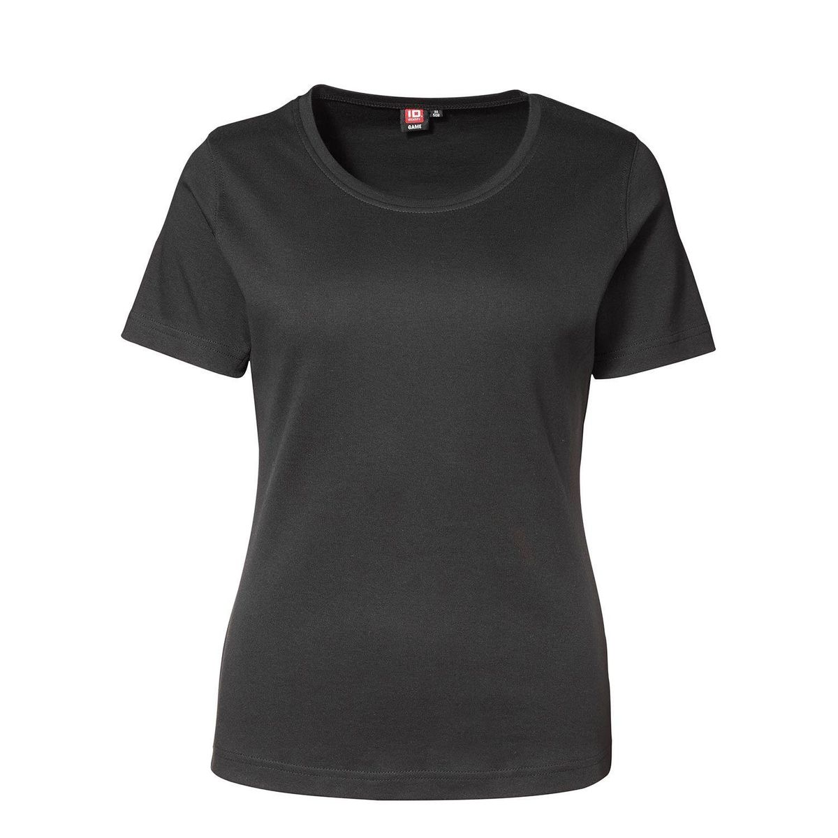 ID Interlock T-Shirt Dame Sort