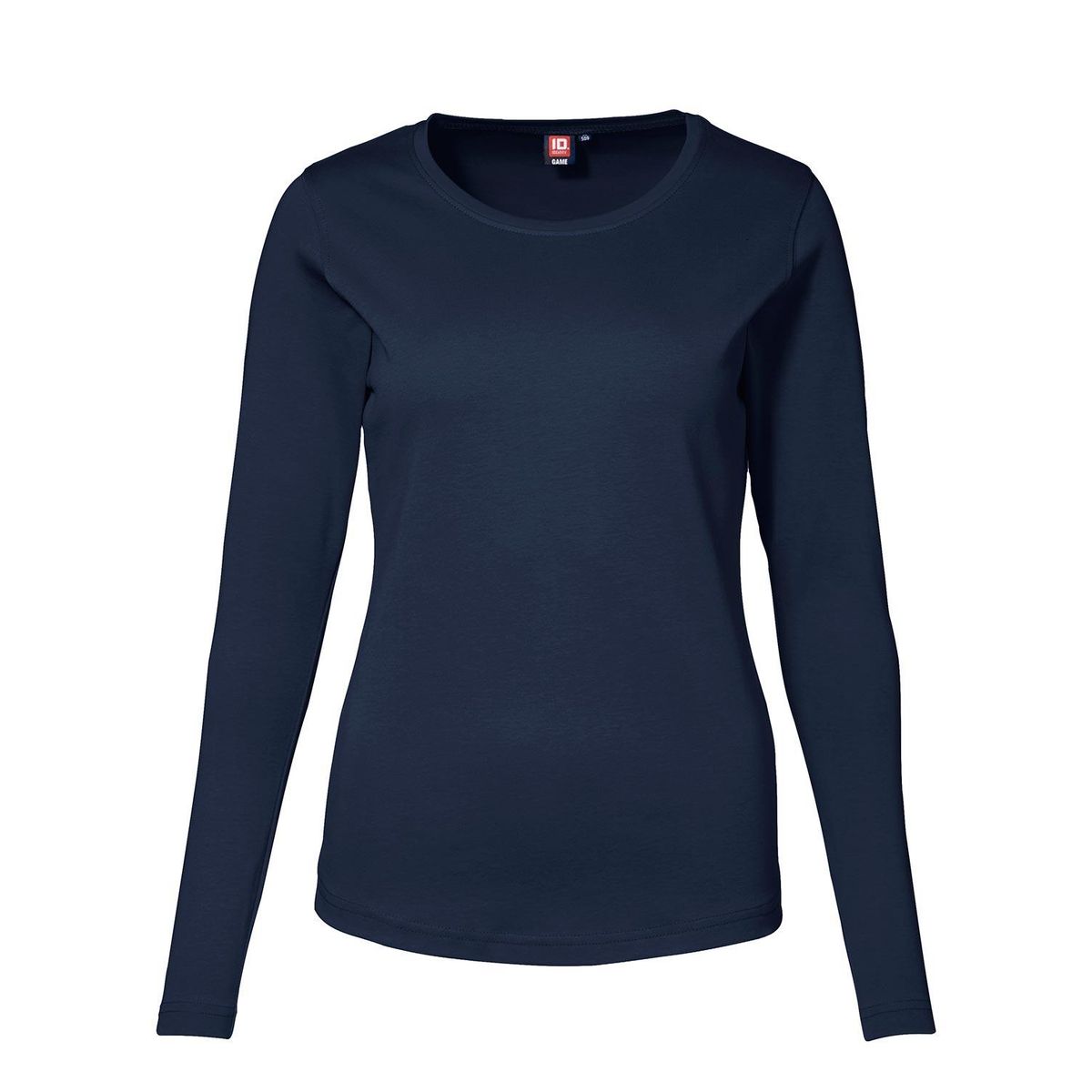 ID Interlock T-Shirt Langærmet Navy