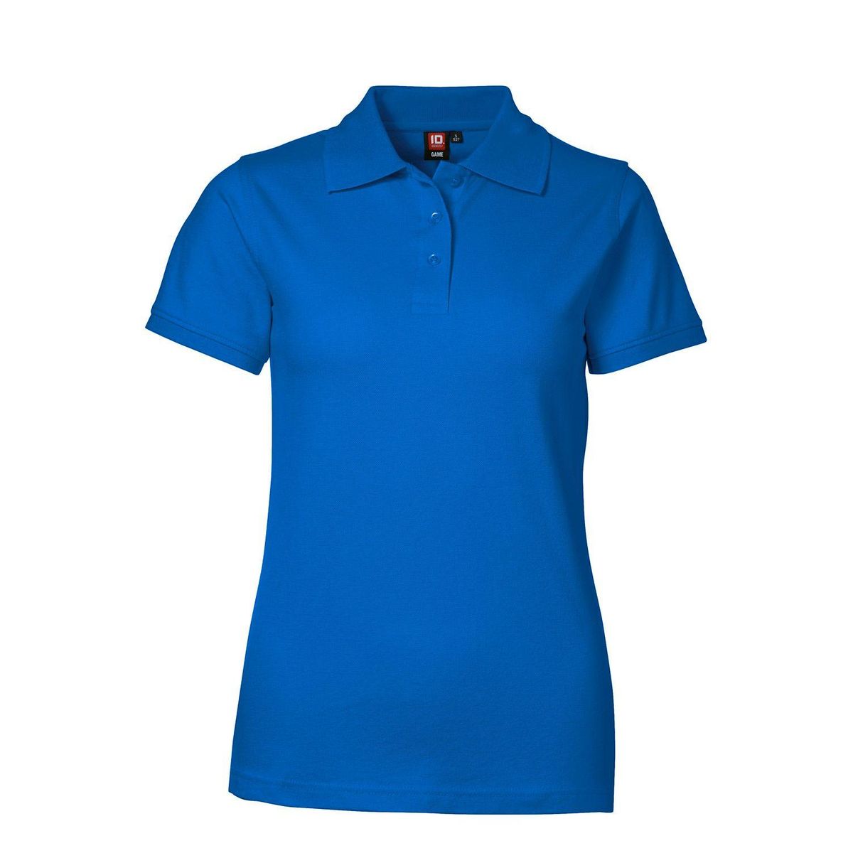 ID Feminin Stretch Polo Trøje Azur