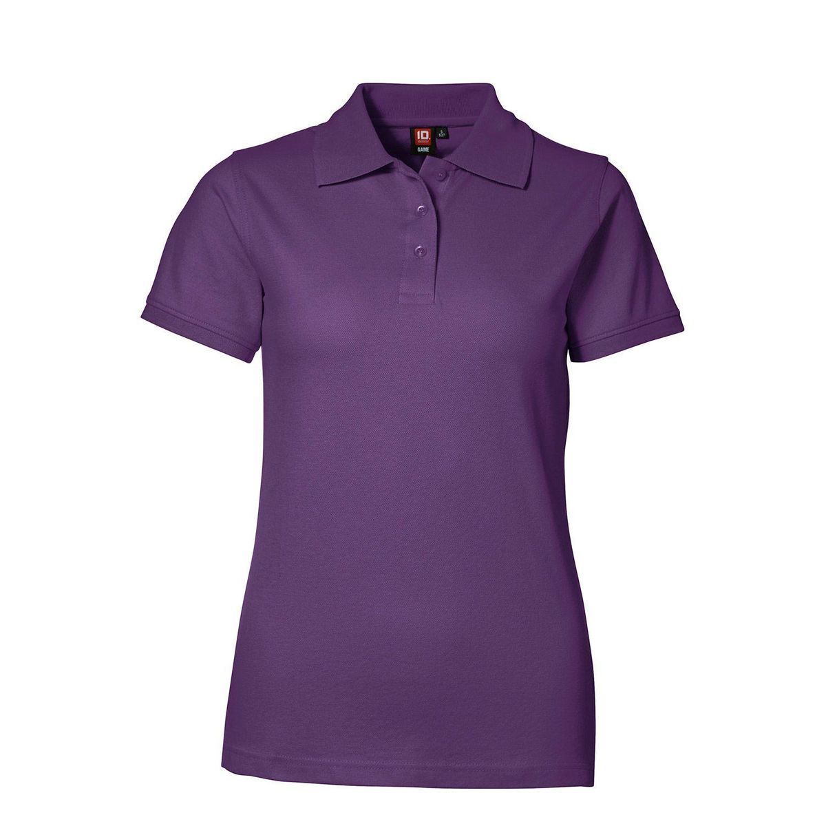 ID Feminin Stretch Polo Trøje Lilla