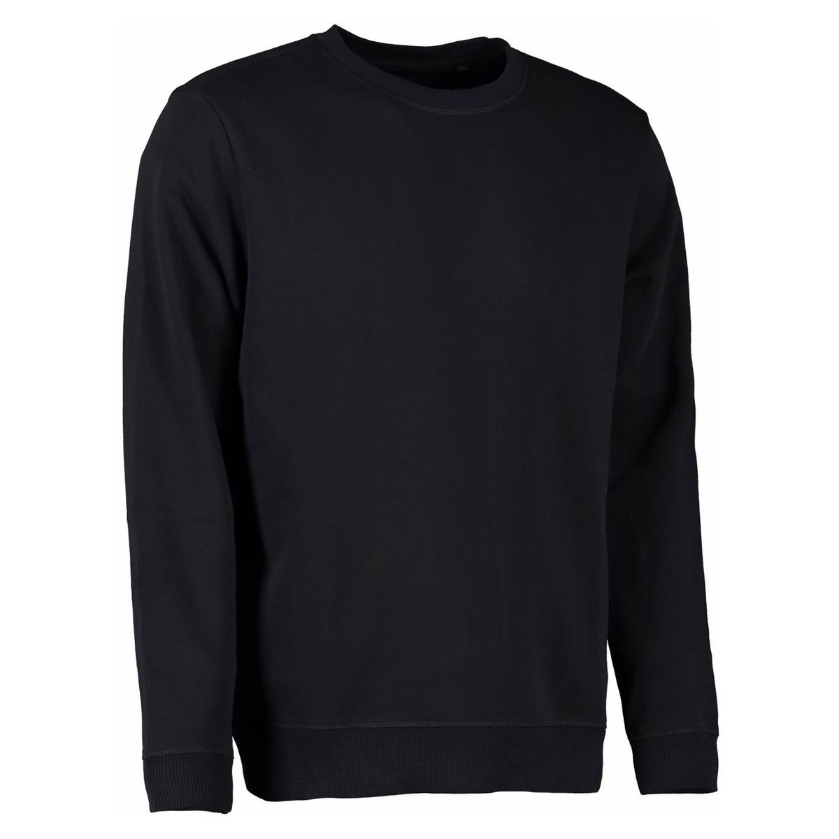 ID Økologisk Sweatshirt Core O-Neck Sort