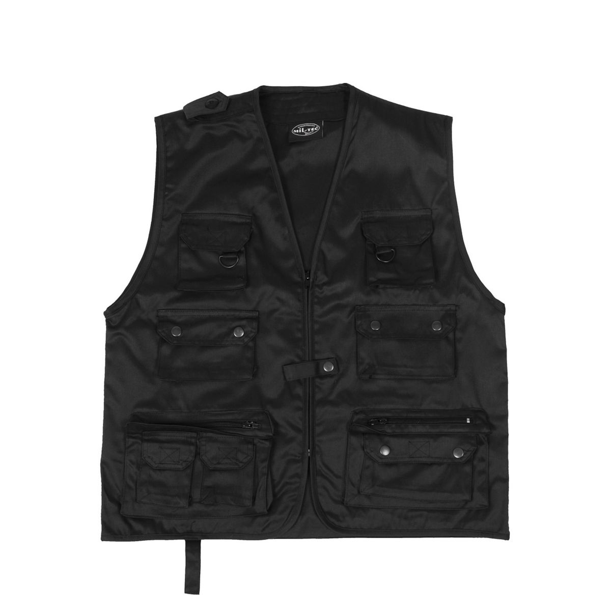 Mil-Tec Hunters Vest - Jagtvest Sort