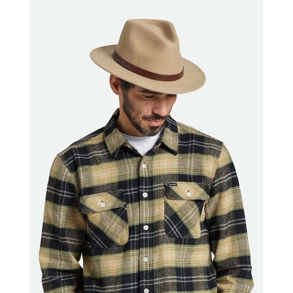 Brixton Messer Fedora Sand