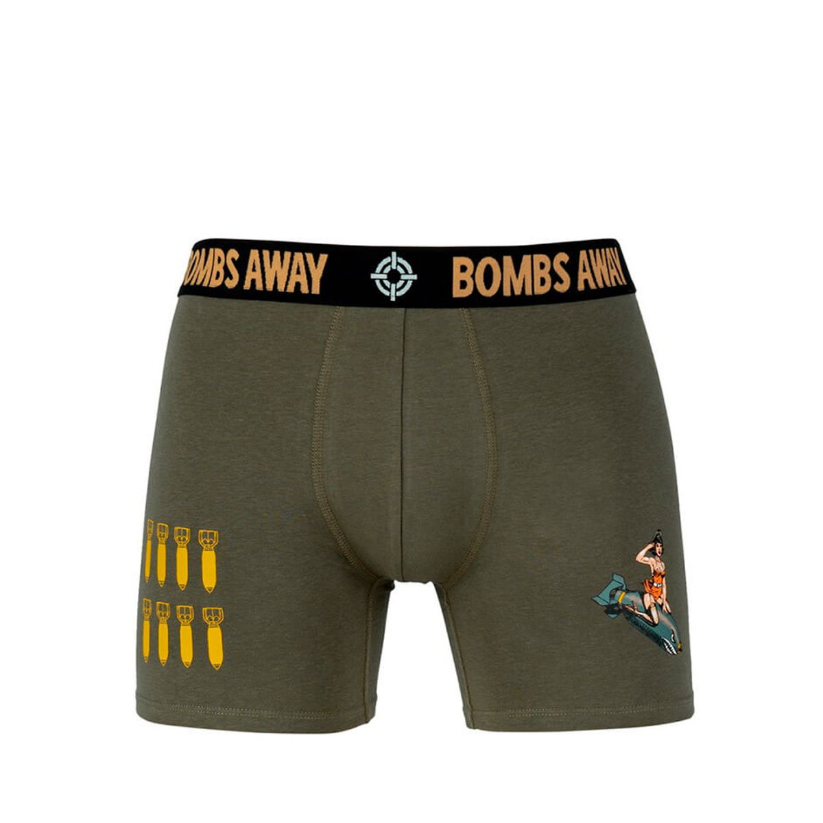 Fostex Boxershort Bombs Away Grøn M