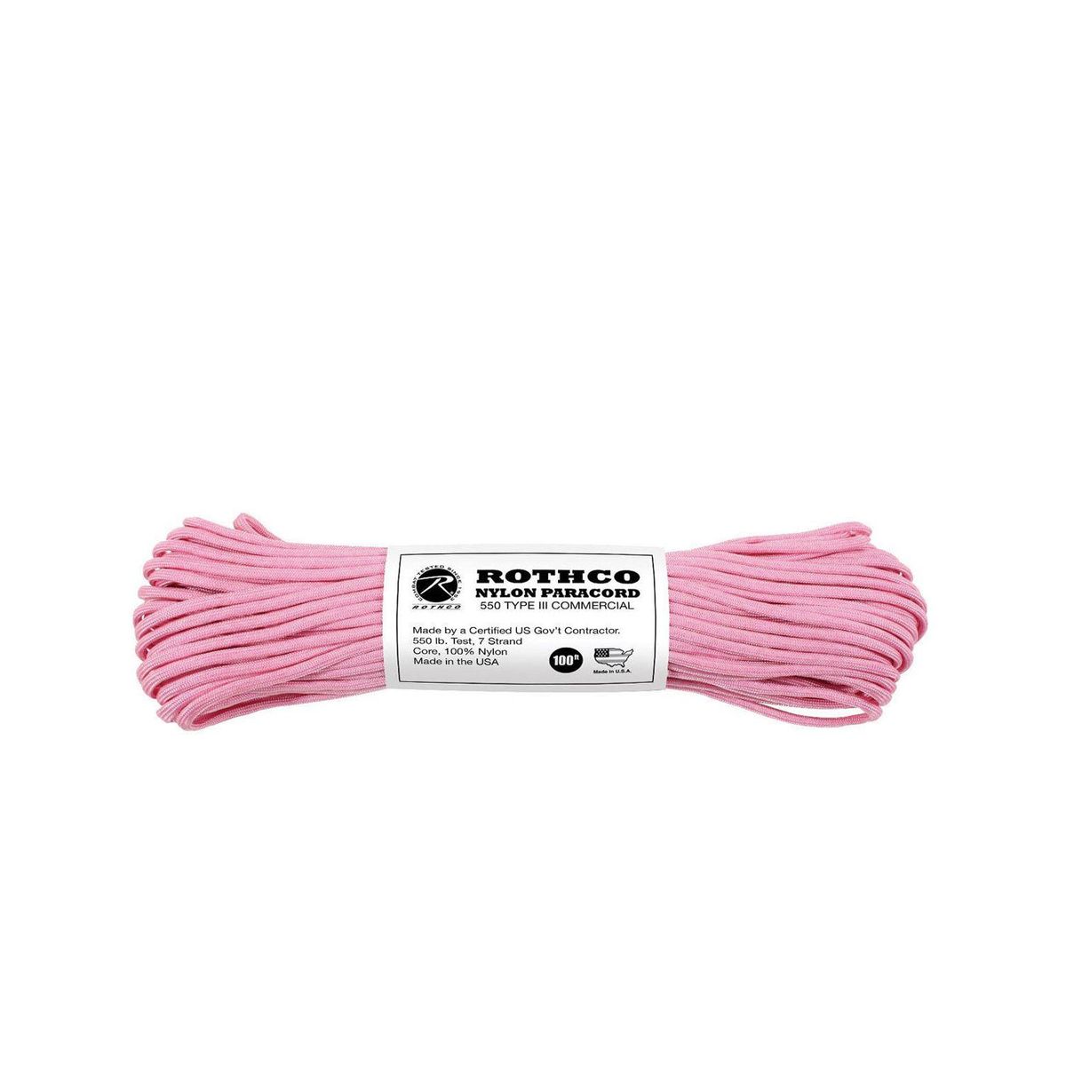 Rothco Paracord Nylon 30m Pink