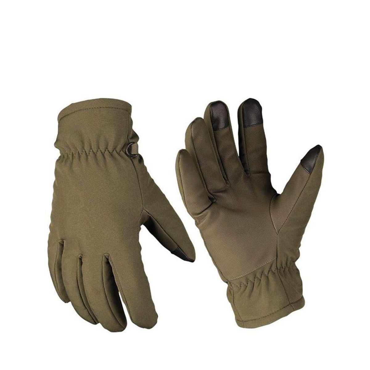 Mil-Tec Softshell handsker med Thinsulate Oliven