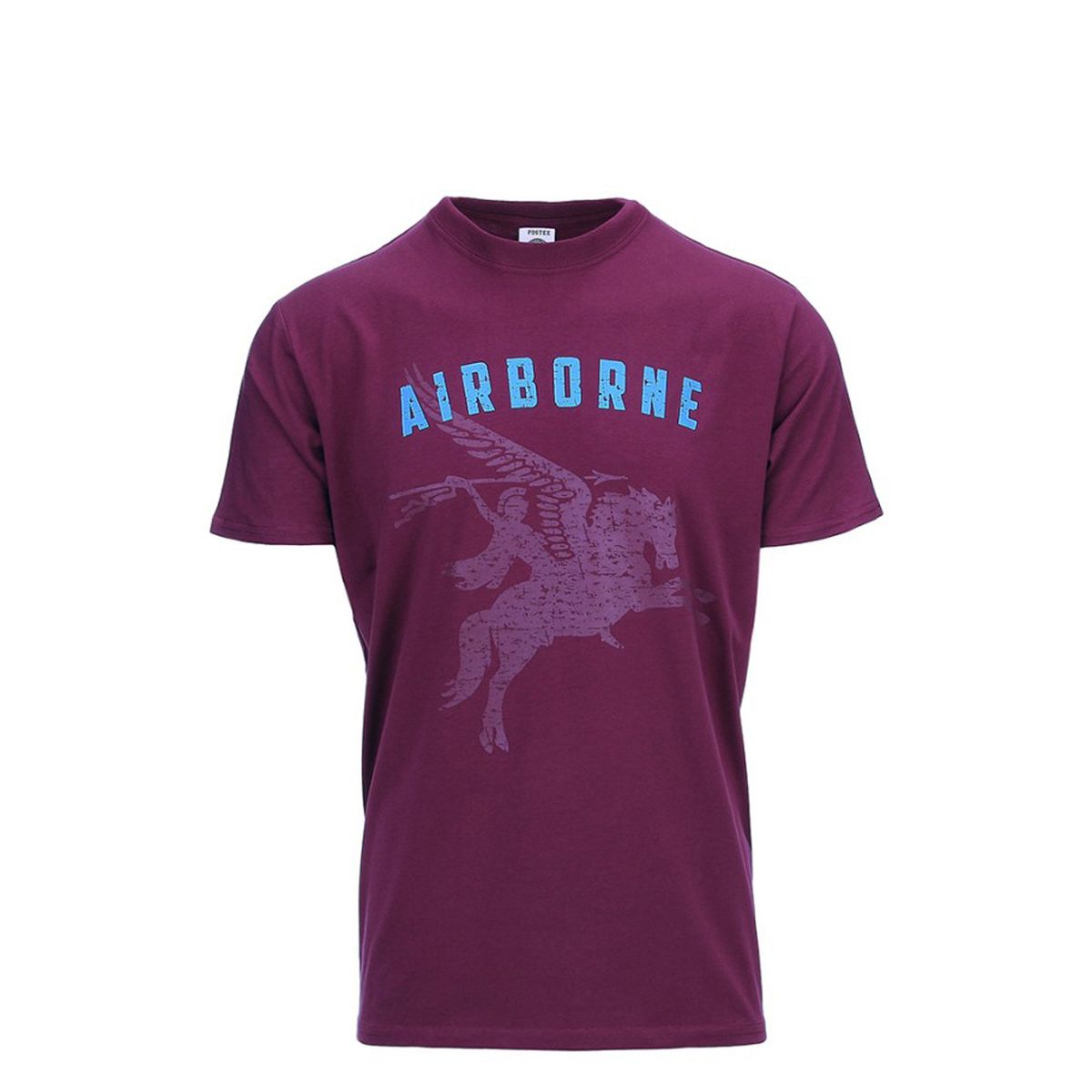 Fostex T-Shirt Airborne Pegasus Maroon