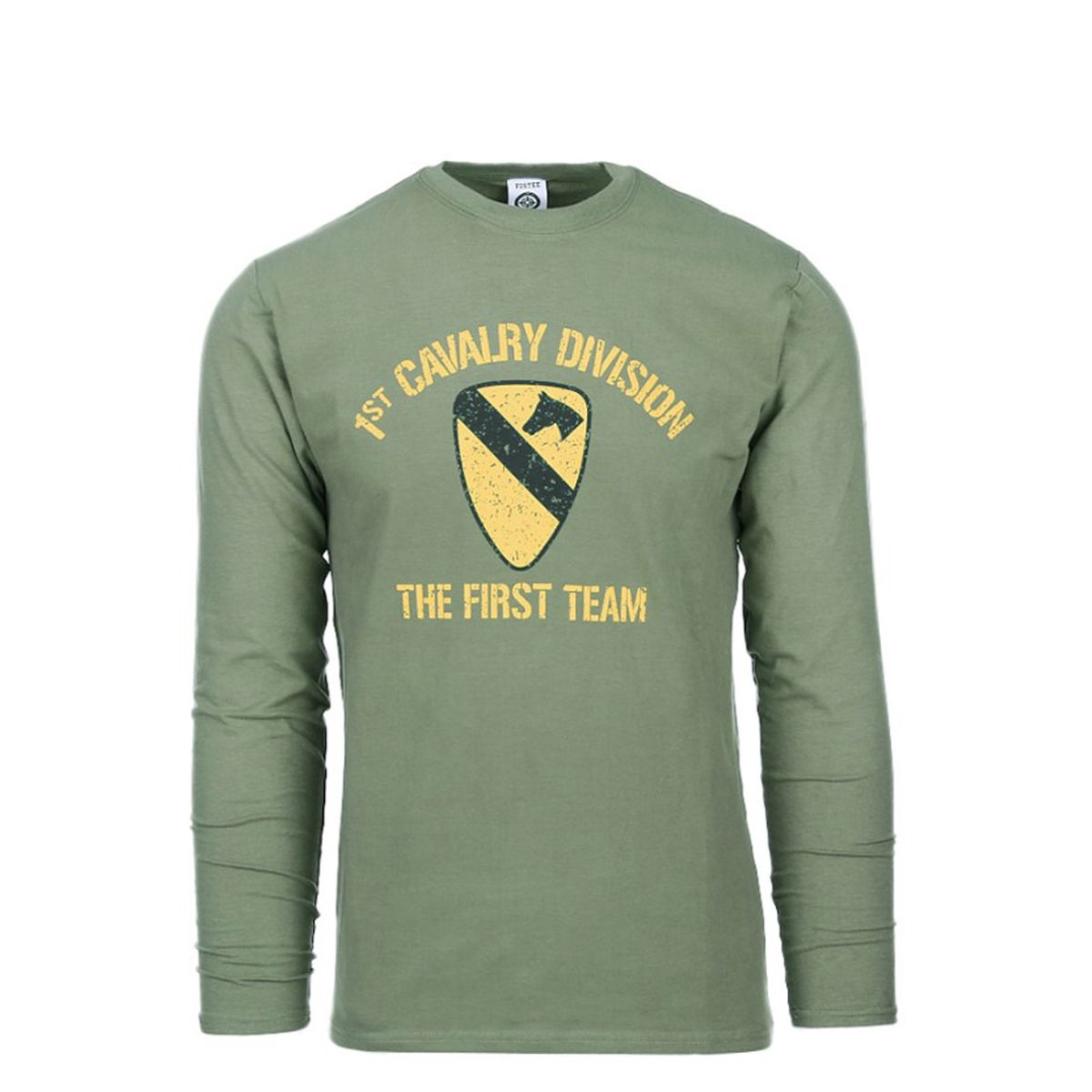 Fostex T-Shirt First Cavalry Division Grøn