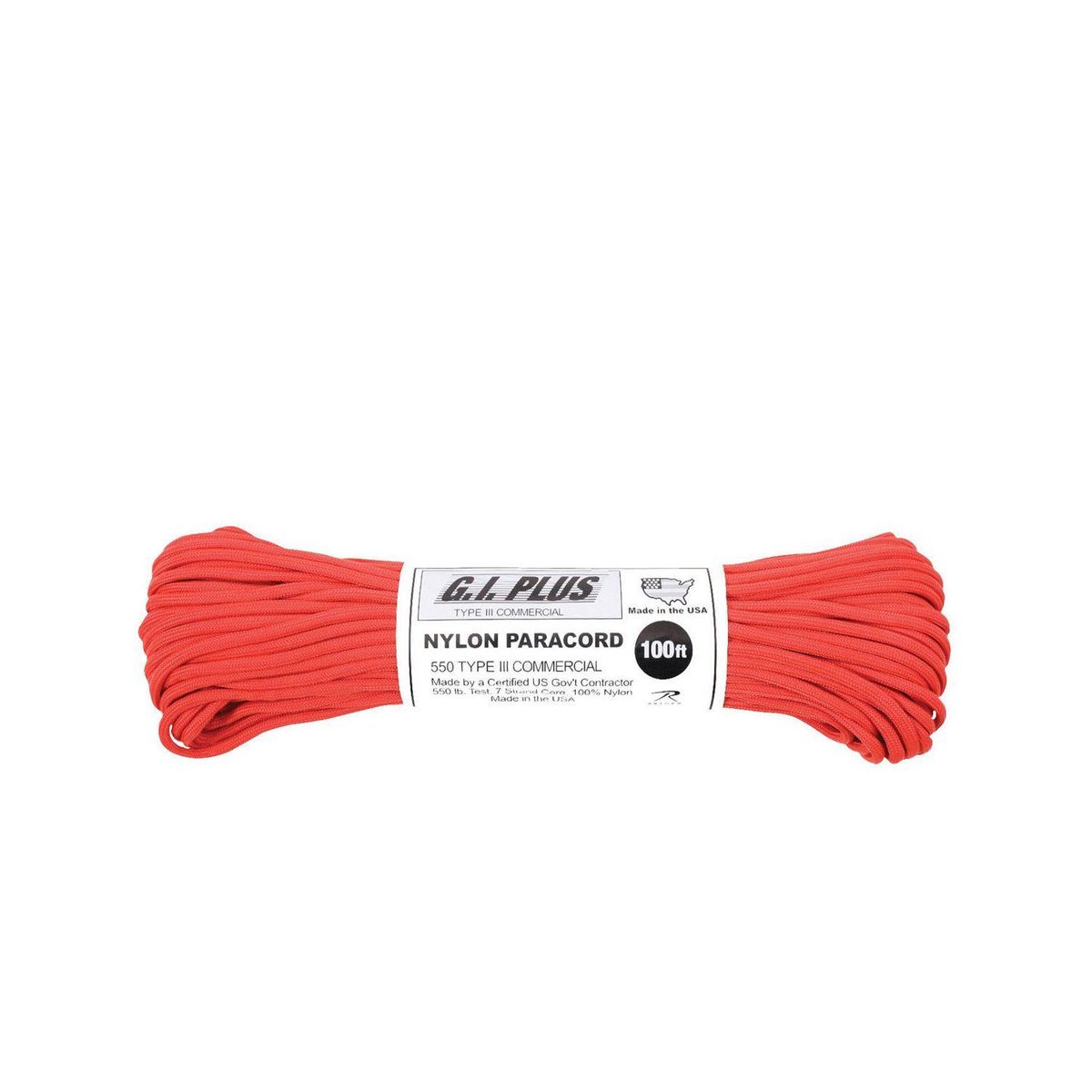 Paracord, Nylon 30m Red