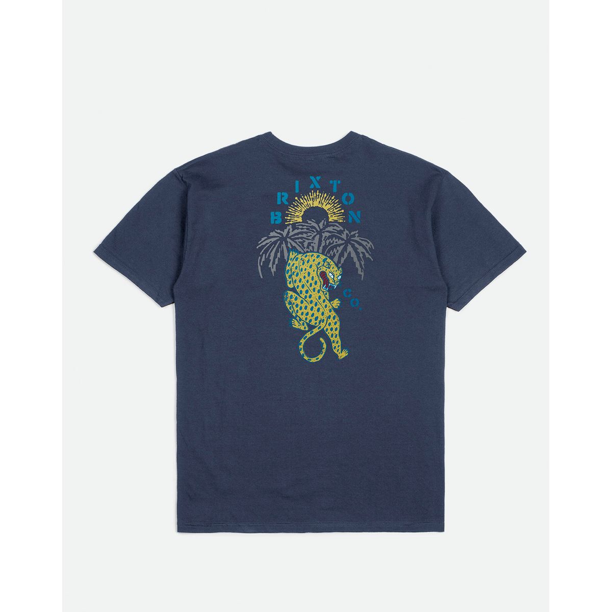 Brixton Seeks Kortærmet T-Shirt Navy