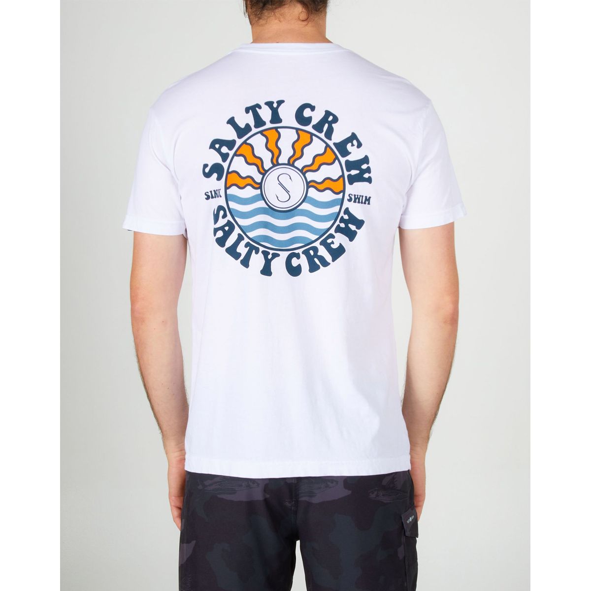 Salty Crew Sun Waves Premium Kortærmet T-Shirt Hvid