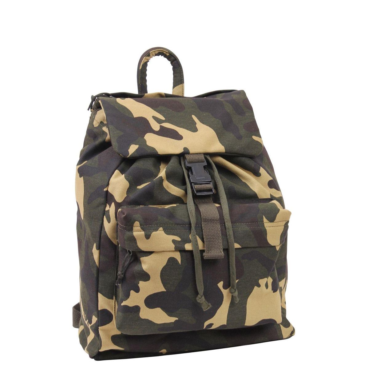 Rothco Canvas Day Pak Rygsæk 33L Woodland