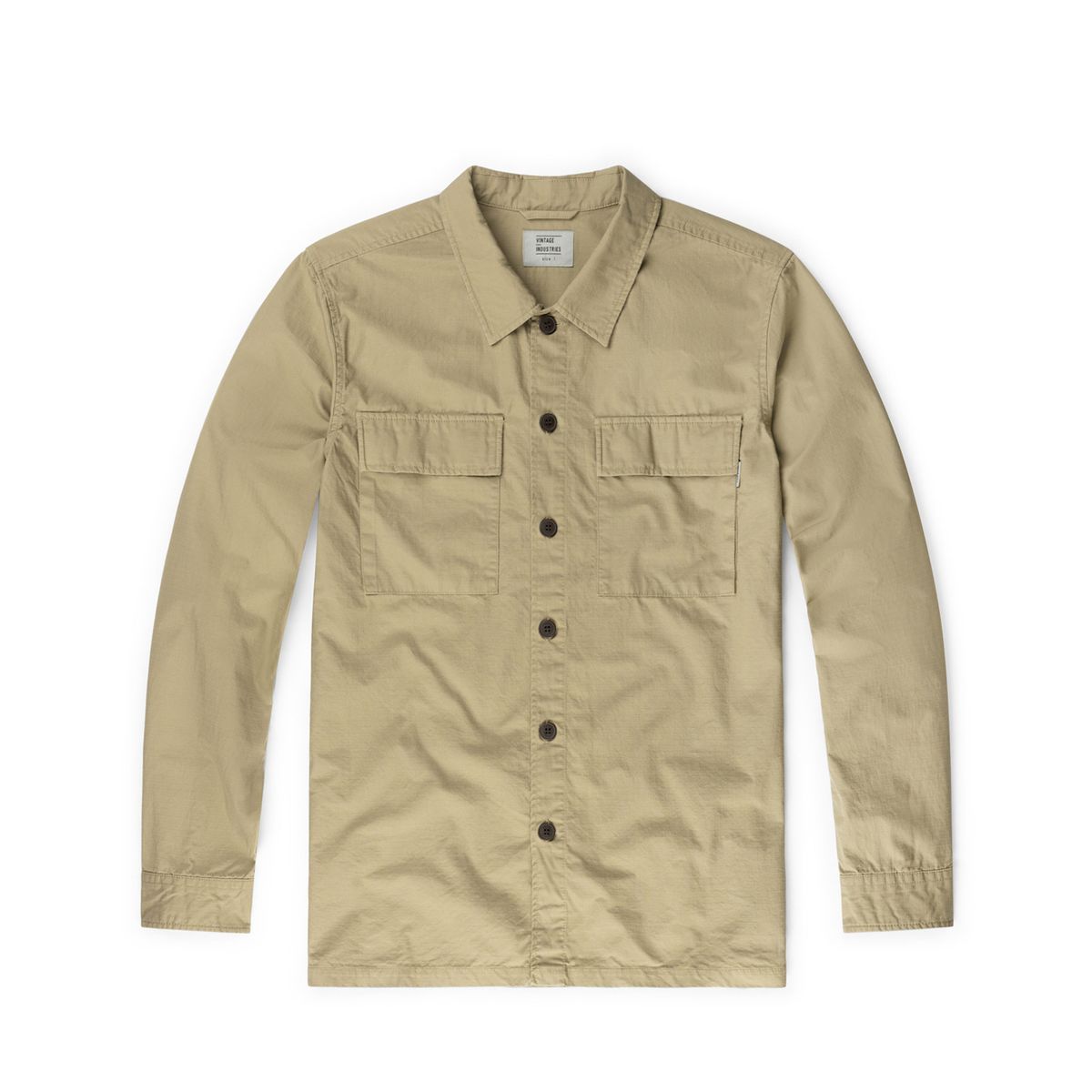 Vintage Industries Emerald Skjorte Khaki