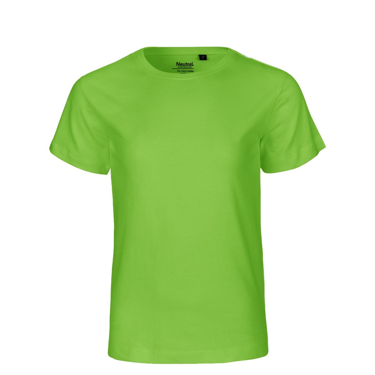 Neutral Børn T-Shirt Lime