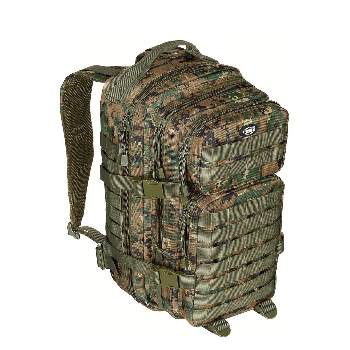 MFH Assault Rygsæk 30L Digital woodland