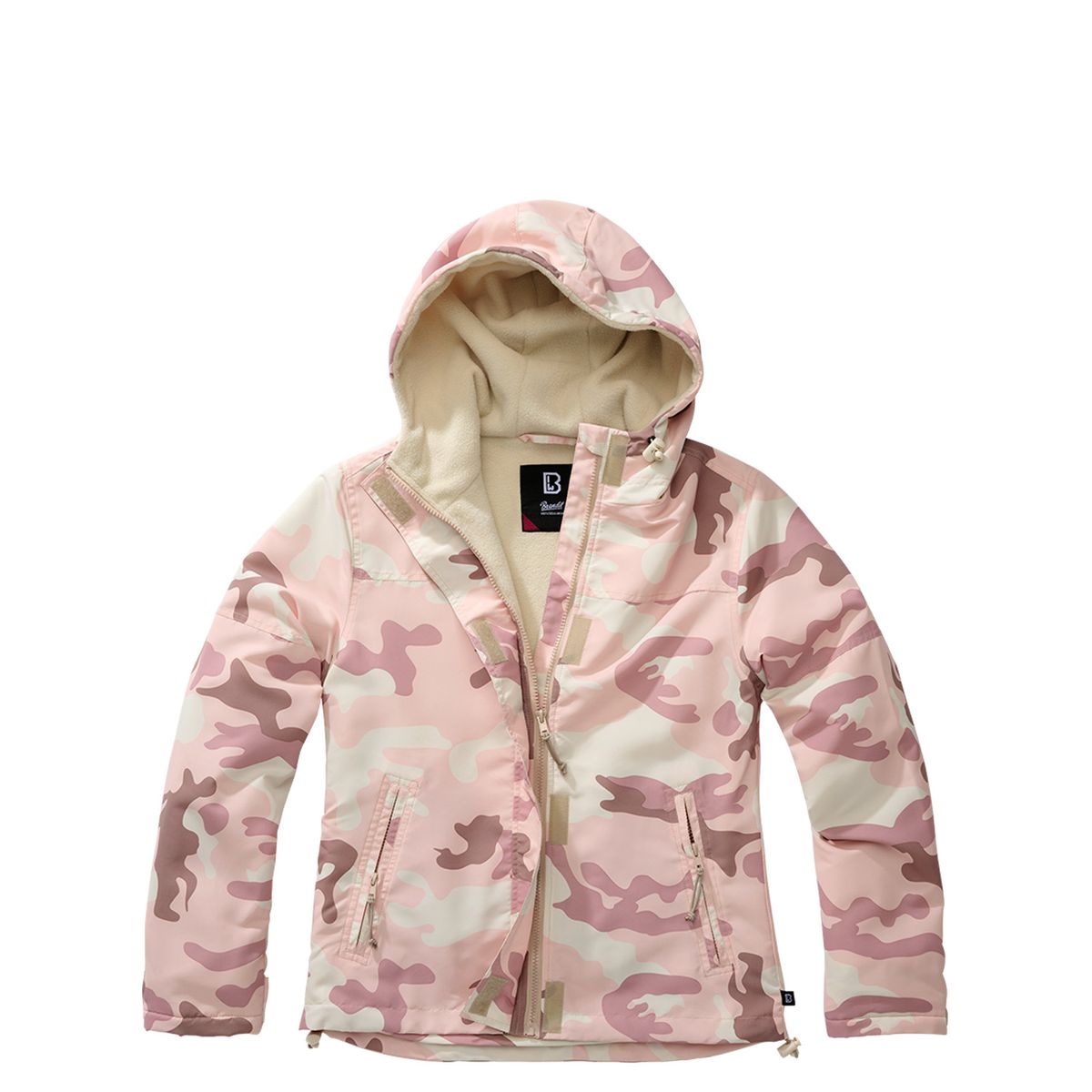 Brandit Dame Windbreaker Frontzip Candy Pink