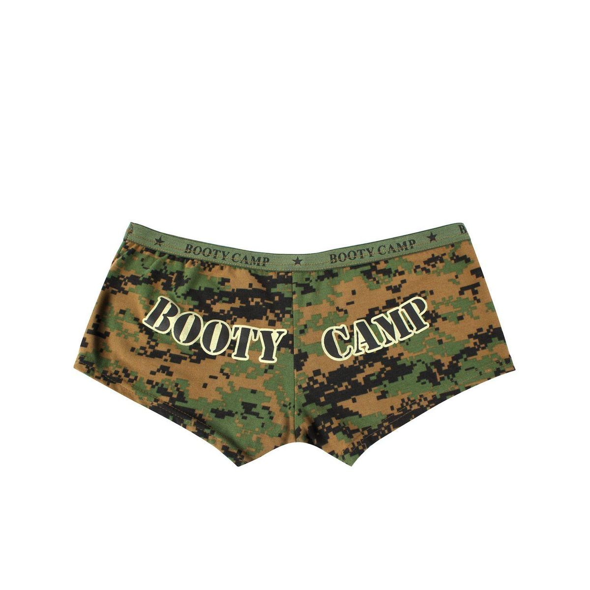 Rothco Booty Shorts 'Booty Camp' Woodland digital