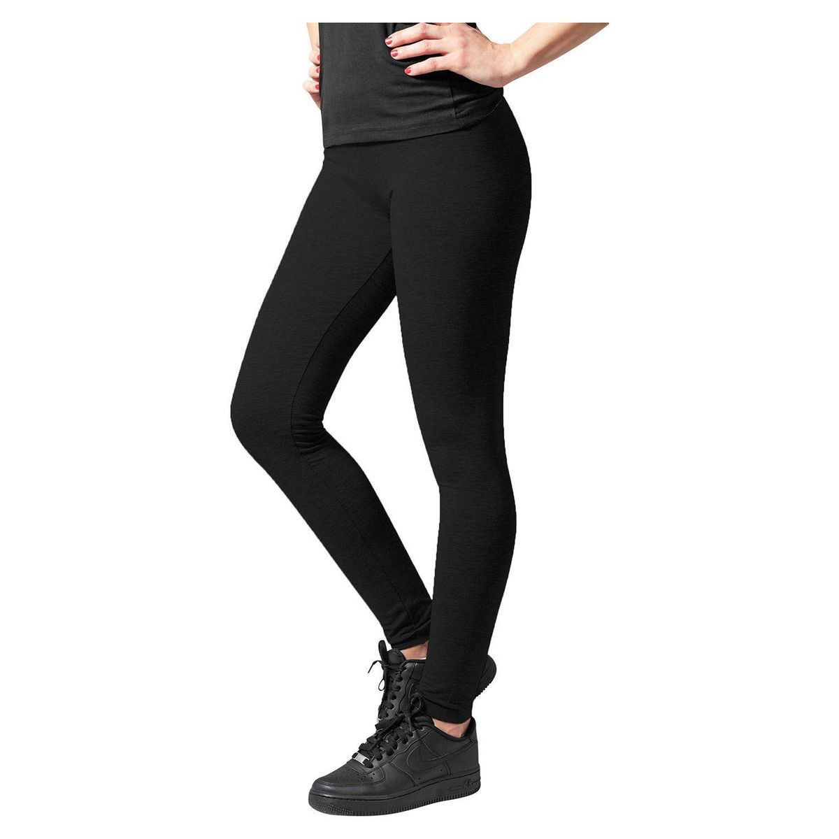 Urban Classics Jersey Leggings Sort