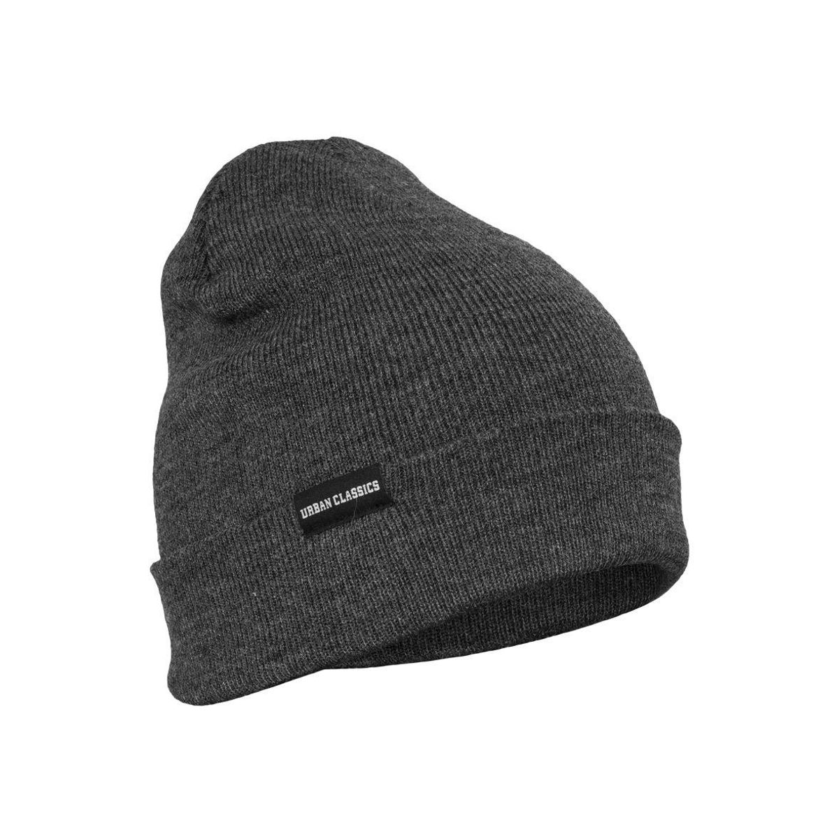 Urban Classics Basis Flap Beanie Koksgrå